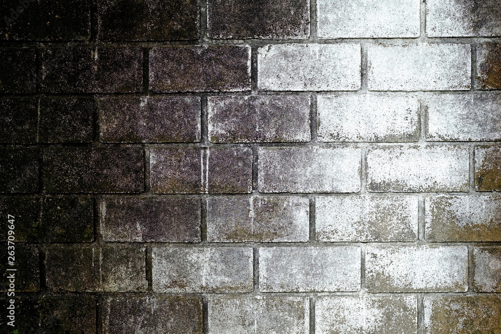 Fototapeta premium Close up, Old Grunge Brick Wall Texture Background.