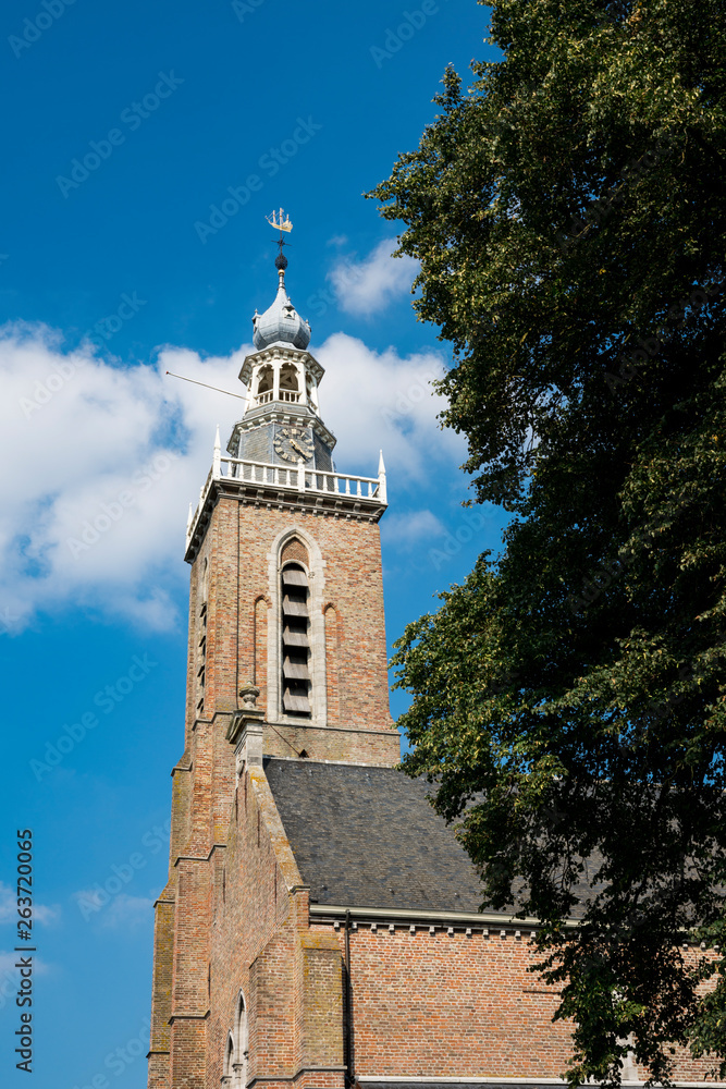 Fototapeta premium Sint Bavo Church in Aardenburg, The Netherlands
