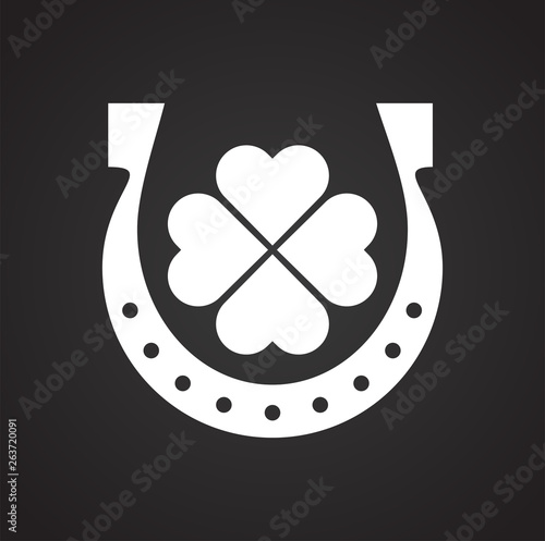 Casino icon on background for graphic and web design. Simple vector sign. Internet concept symbol for website button or mobile app.
