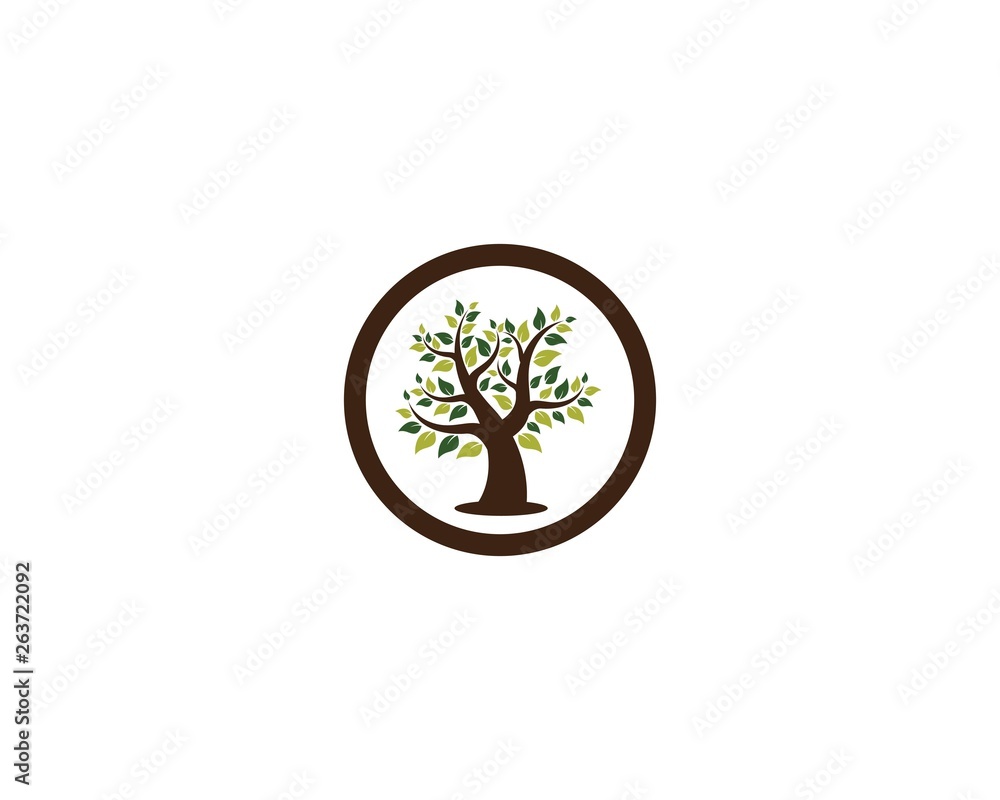 Obraz premium Ecology logo illustration
