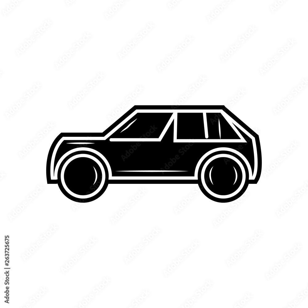 Obraz premium Car icon. Element of Cars for mobile concept and web apps icon. Glyph, flat icon for website design and development, app development