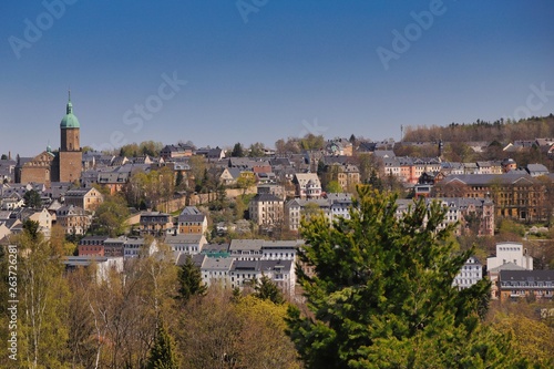 blick auf annaberg-buchholz