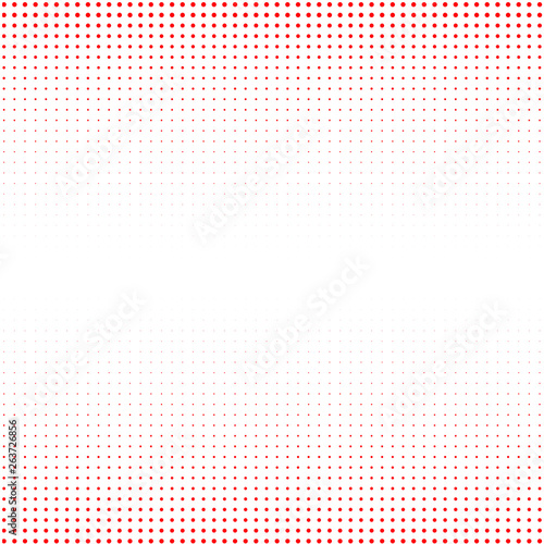 White background of  red dots