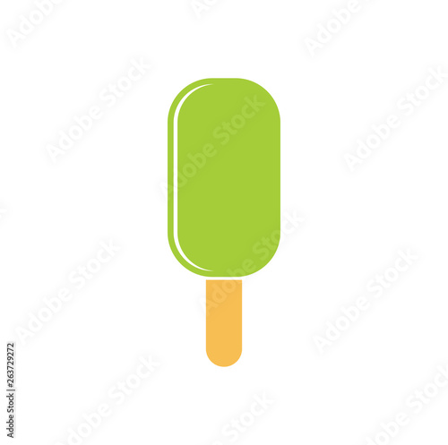 Ice cream icon on background for graphic and web design. Simple vector sign. Internet concept symbol for website button or mobile app.