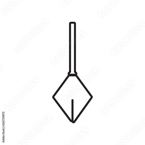 Physical Pendulum icon. Element of Constraction tools for mobile concept and web apps icon. Outline, thin line icon for website design and development, app development