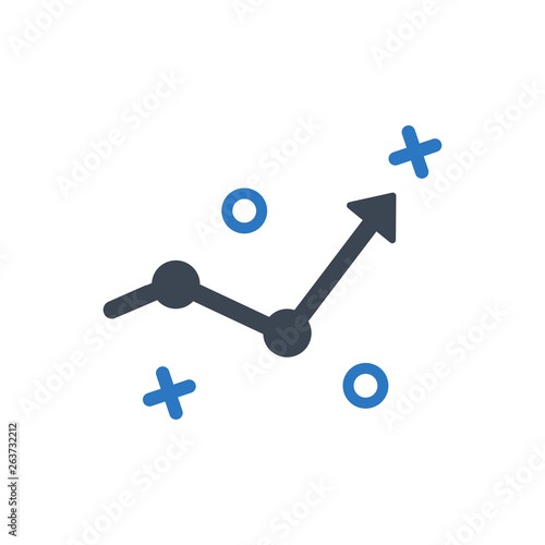 Strategic tactics icon