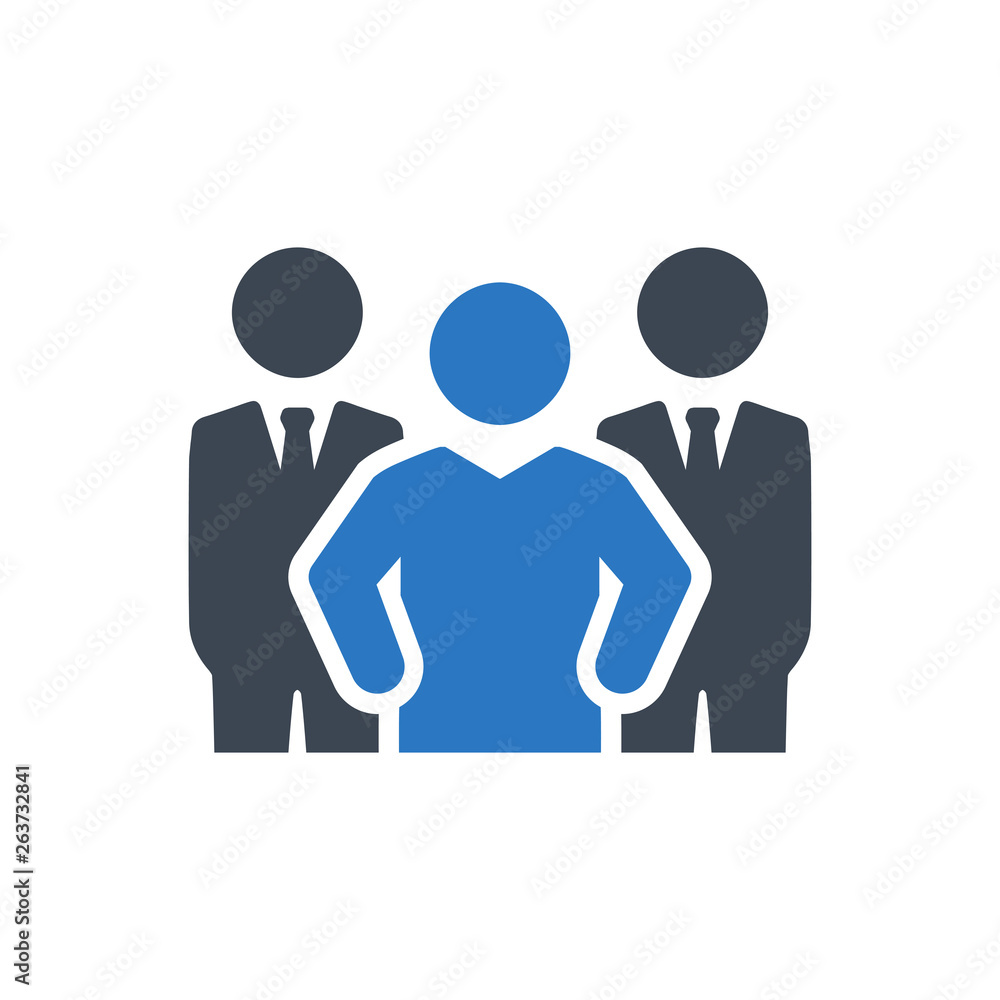 Business expert team icon Business expert team icon