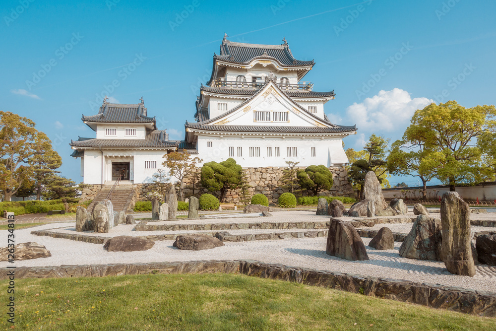 Kishiwada Castle in Kishiwada City, Osaka