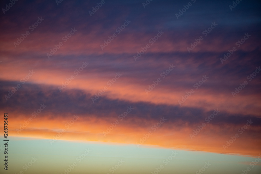 clouds sunset view background texture