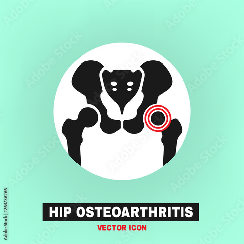 Hip osteoarthritis icon