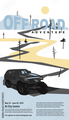 Off-road Vertical Banner