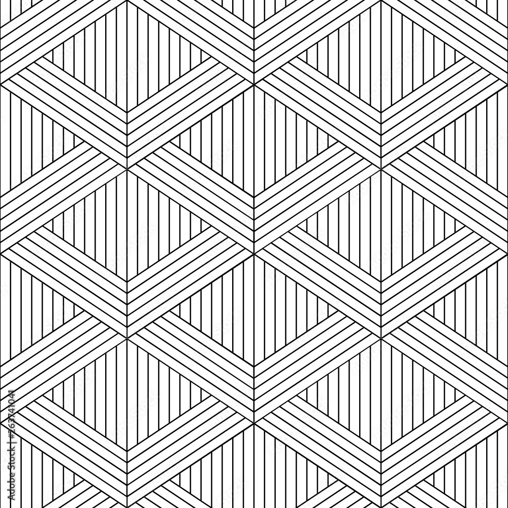Vector seamless texture. Modern geometric background. Lattice with rhombus. Vector seamless texture. Modern geometric background. Lattice with rhombus.