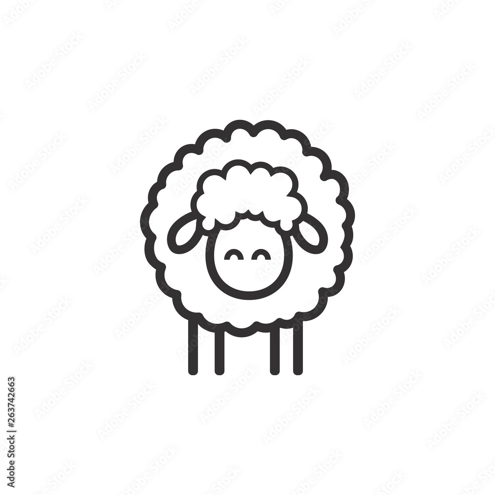 Sheep icon. Animal head. Silhouette icon sheep. Farm sign. Graph symbol for your web site design, logo, app, UI. Ewes. Sheep icon. Animal head. Silhouette icon sheep. Farm sign. Graph symbol for your web site design, logo, app, UI. Ewes.