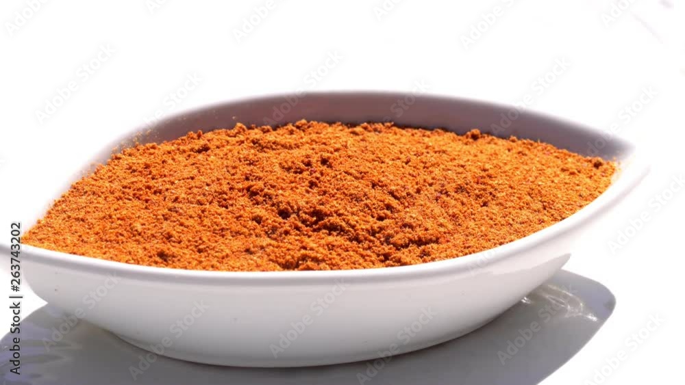 Spices. Various Indian. Spice and herbs rotate. Assortment of Seasonings, condiments. Cooking ingredients, flavor. 4K video Beautiful view Spices. Various Indian. Spice and herbs rotate. Assortment of Seasonings, condiments. Cooking ingredients, flavor. 4K video Beautiful view