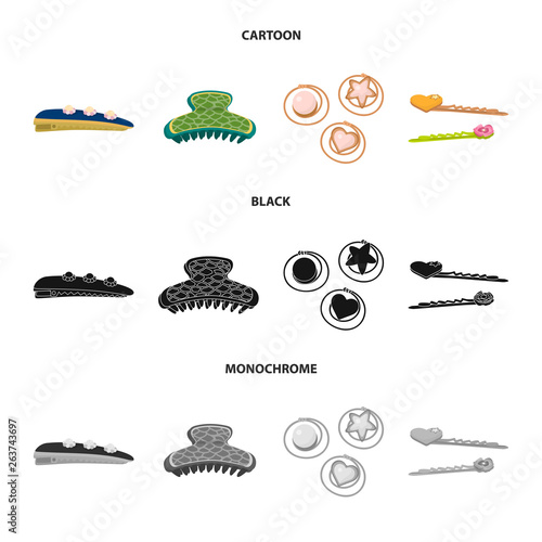 Vector illustration of beauty and fashion sign. Collection of beauty and female vector icon for stock.