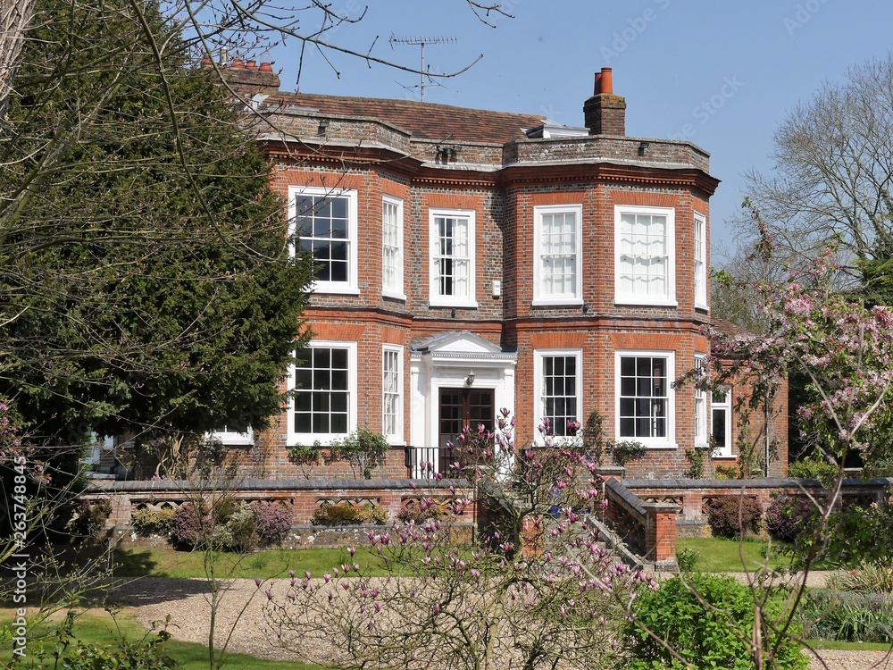 Missenden House an 18th century Georgian property and Grade II listed building