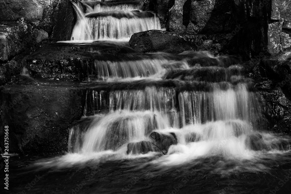 Fototapeta premium Lumsdale waterfalls and Pool