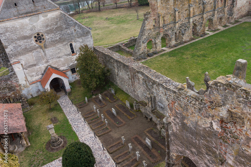 Quadro em tela Ruins of medieval Carta Monastery,  a former Cistercian (Benedictine) Abbey in s