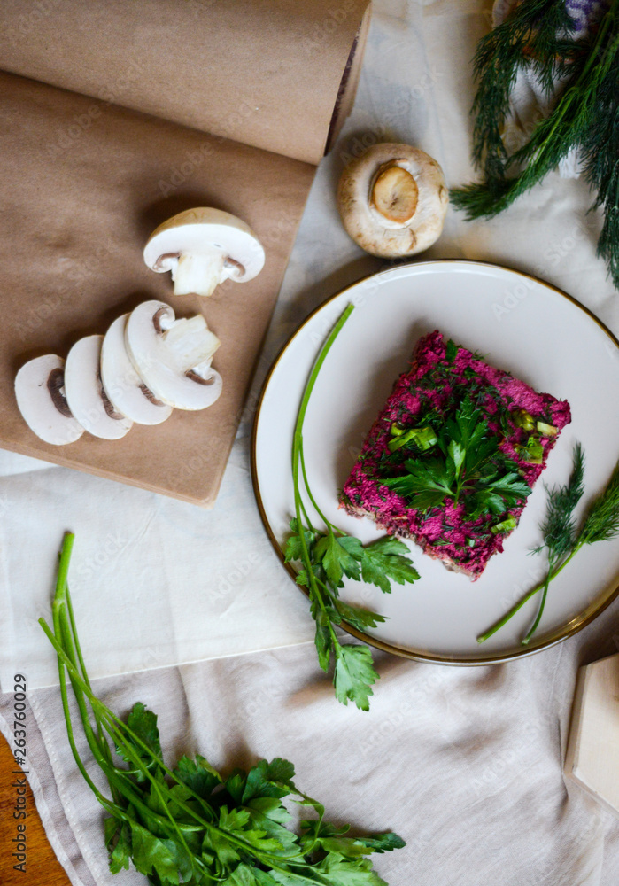 traditional russian beetroot salad traditional russian beetroot salad