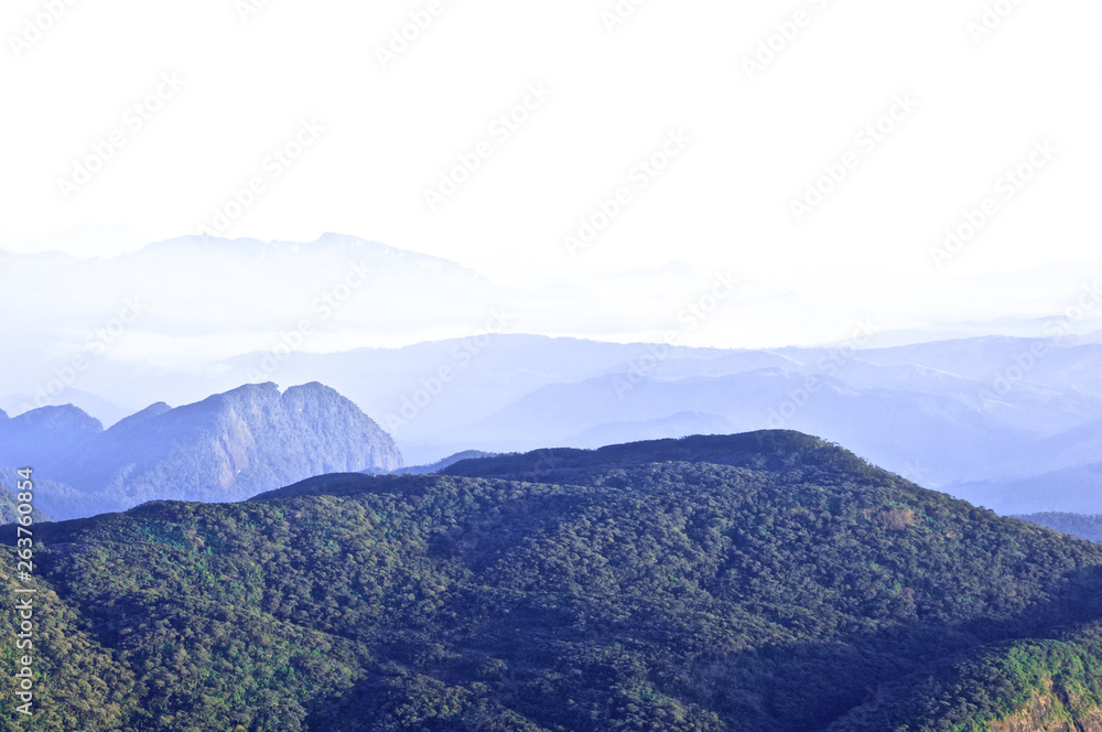 Adam's Peak, the island of Sri Lanka