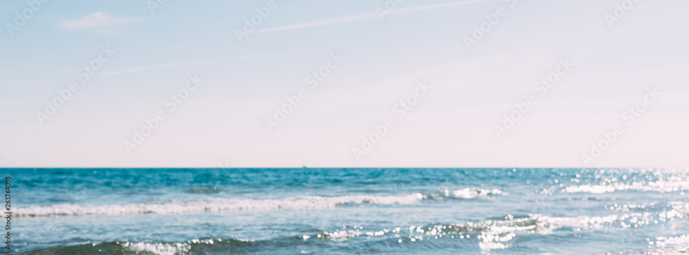 Summer sand beach and seashore waves background Summer sand beach and seashore waves background
