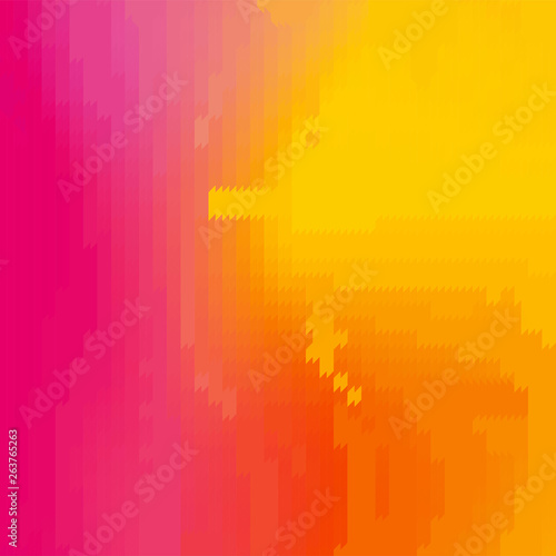 Pink and yellow color tone, rectangle and square geometric shapes background.