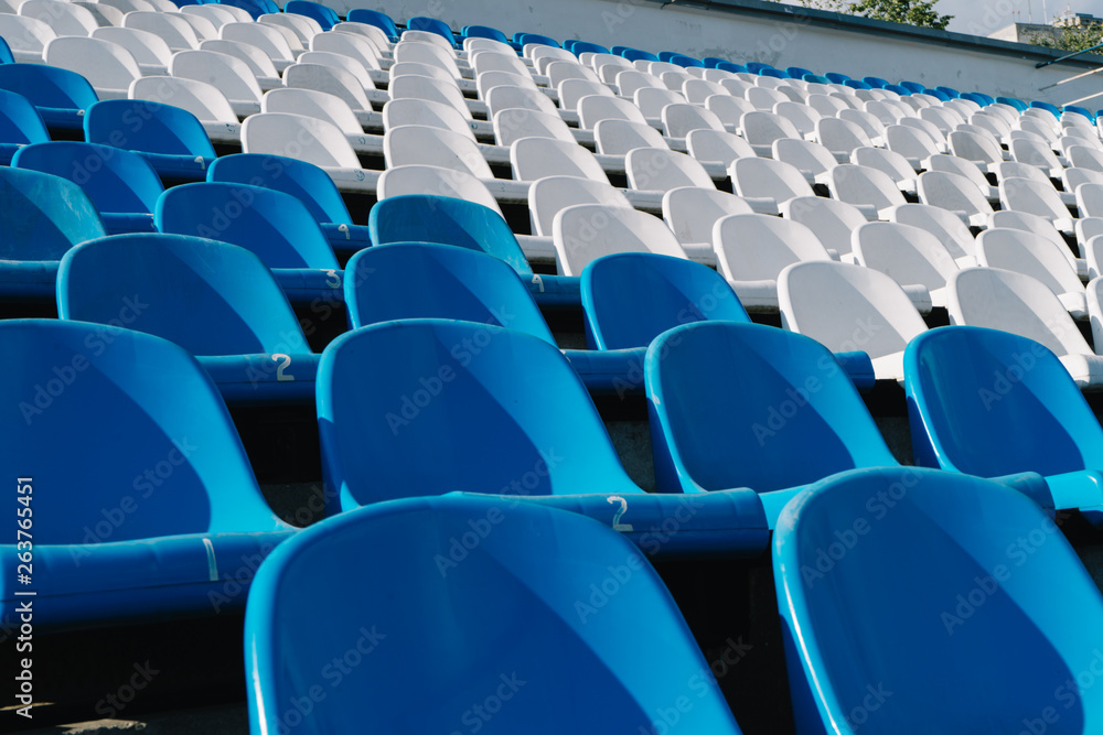 Fototapeta premium sports stadium without people