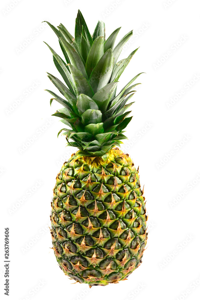 Fototapeta premium Pineapple isolated on white.