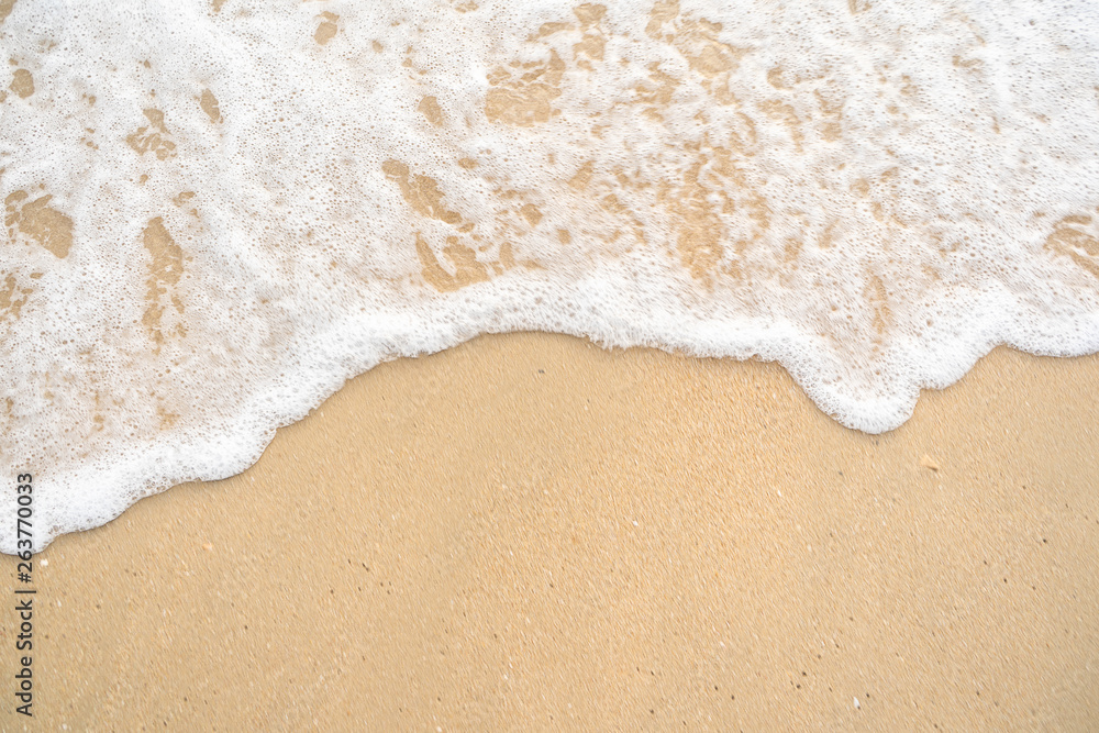 softly wave on the sand beach sunset softly wave on the sand beach sunset