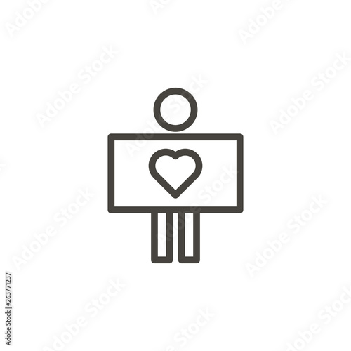 X-ray, roentgen vector icon. Element of medicine for mobile concept and web apps illustration. Thin line icon for website design and development. Vector icon