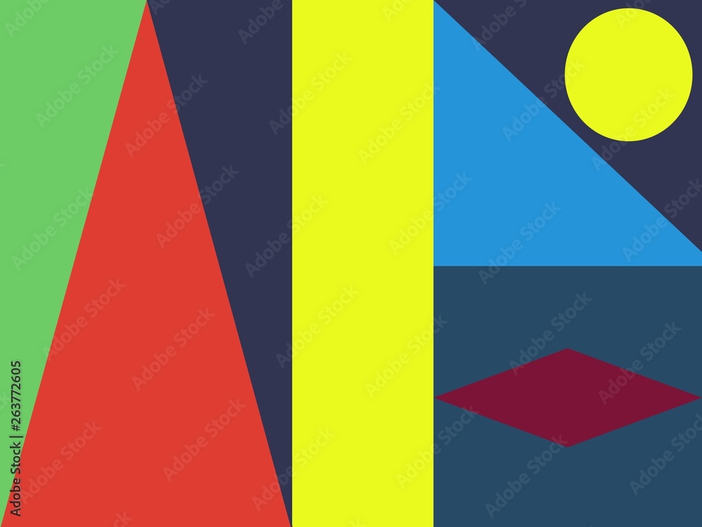 Fototapeta premium Minimal geometric 