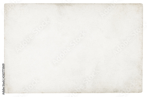 Vintage paper background isolated - (clipping path included)
