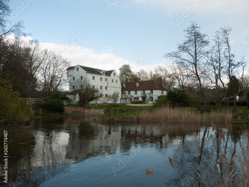 Bures Mill House grand old building beautiful nature