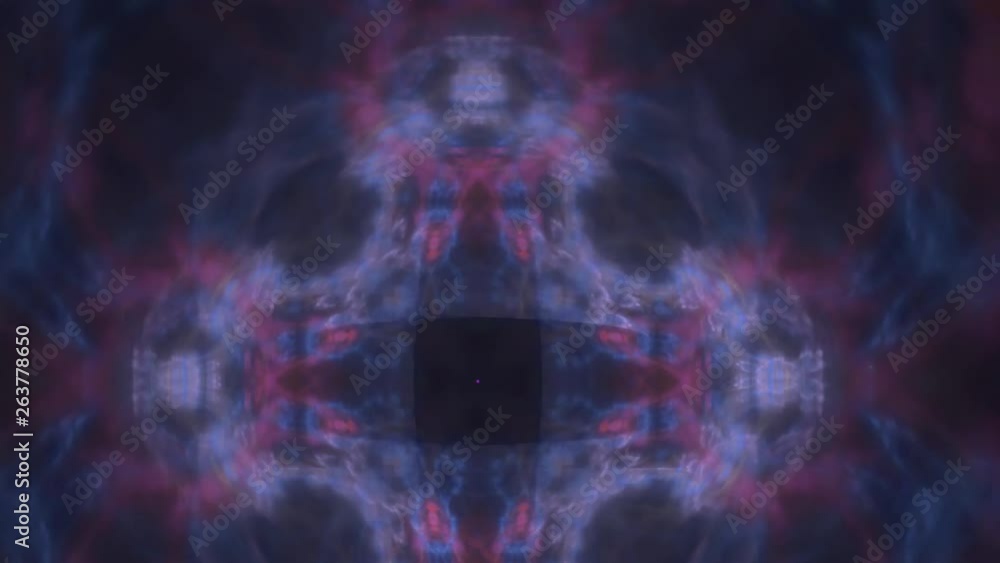 Abstract fractal forms morph and oscillate (Loop) Abstract fractal forms morph and oscillate (Loop)