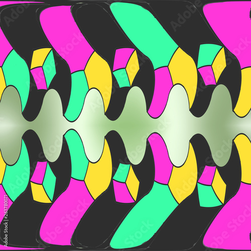Принти на полотні ARABESQUES GEOMETRIQUES