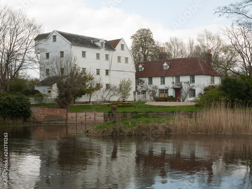 Bures Mill House grand old building beautiful nature