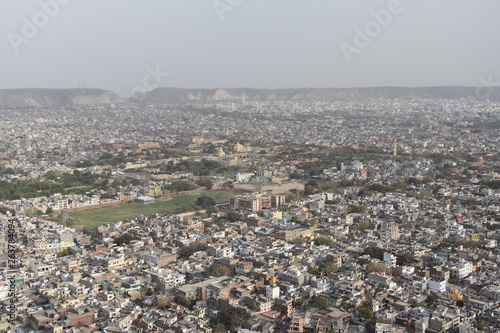 Jaipur, temple, fort, vues, rues