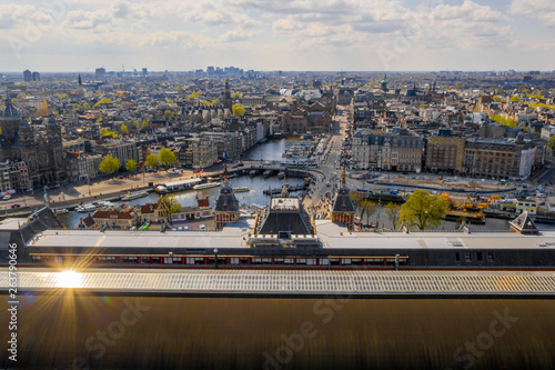 Photography Aerial view of Central Station