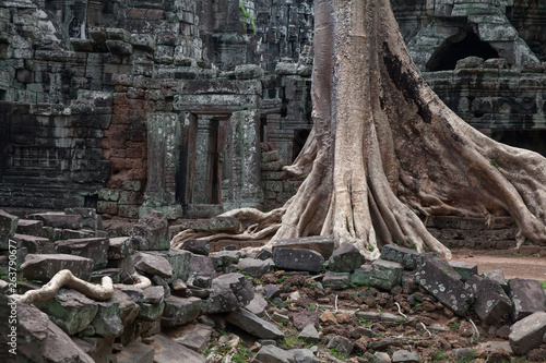 Billede på lærred Banteay Kdei temple, Angkor Wat, Cambodia