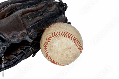 Used Baseball and Glove © Pamela Au