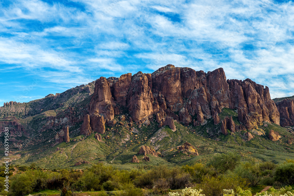 Superstition mountains, arizona