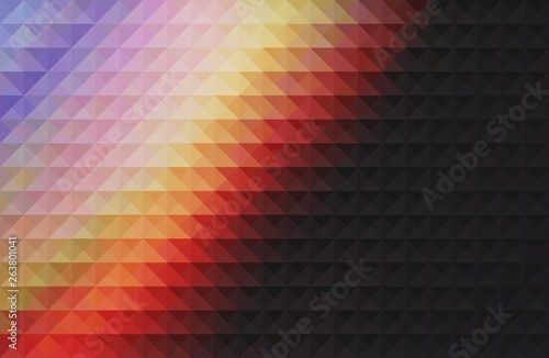Triangle polygonal pattern design background, mosaic polygon. © bravissimos