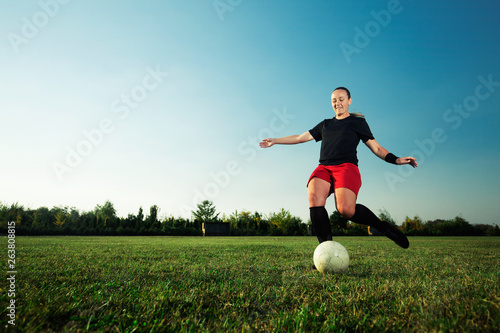 Female soccer player