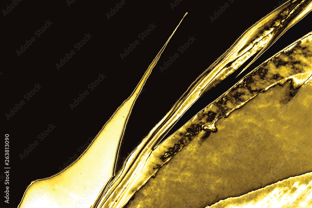 Gold liquid background