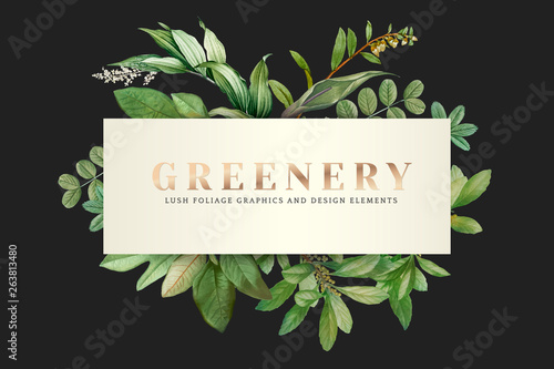 Greenery wallpaper