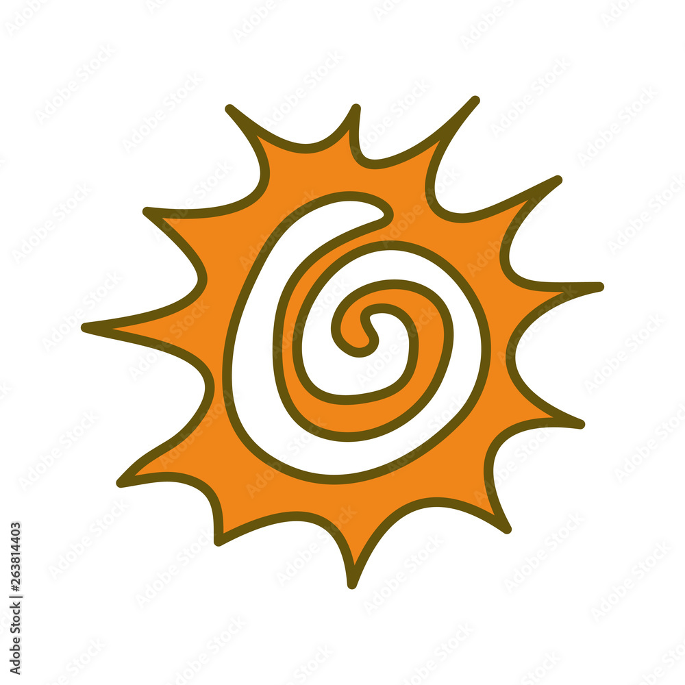 Sun Abstract Design Illustration Template Vector Sun Abstract Design Illustration Template Vector
