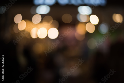 bokeh Colorfull Blurred abstract background for anniversary © wirakorn