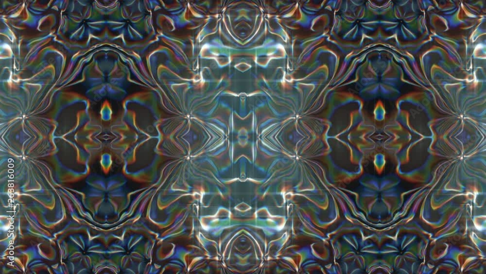 Chromatic Kaleidoscope Background - Liquid Glass Effect Chromatic Kaleidoscope Background - Liquid Glass Effect
