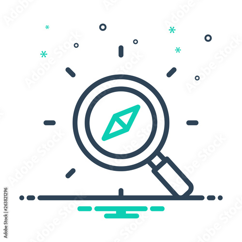 Mix line icon for discover 