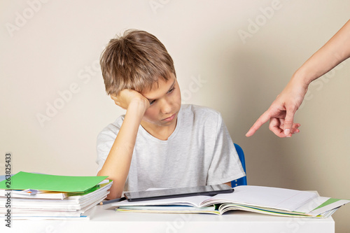 Bilde på lerret Learning difficulties